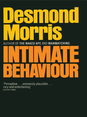cover image of Intimate Behaviour